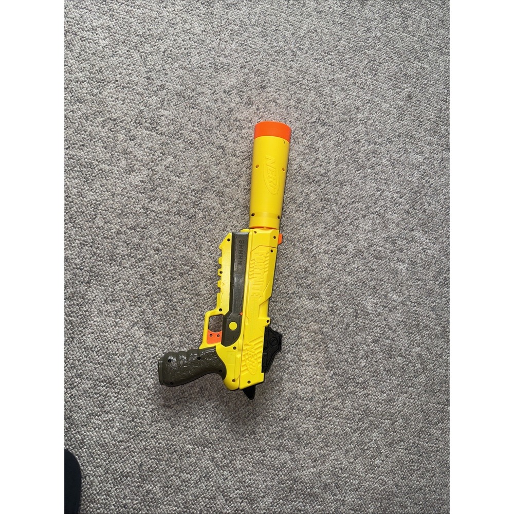 NERF Gun Fortnite SP-L SPL Elite Dart Blaster With Silencer